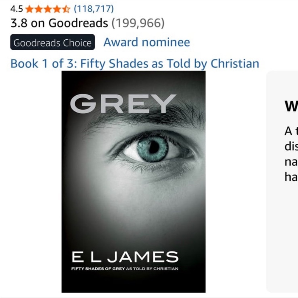Grey novel by E.L. James